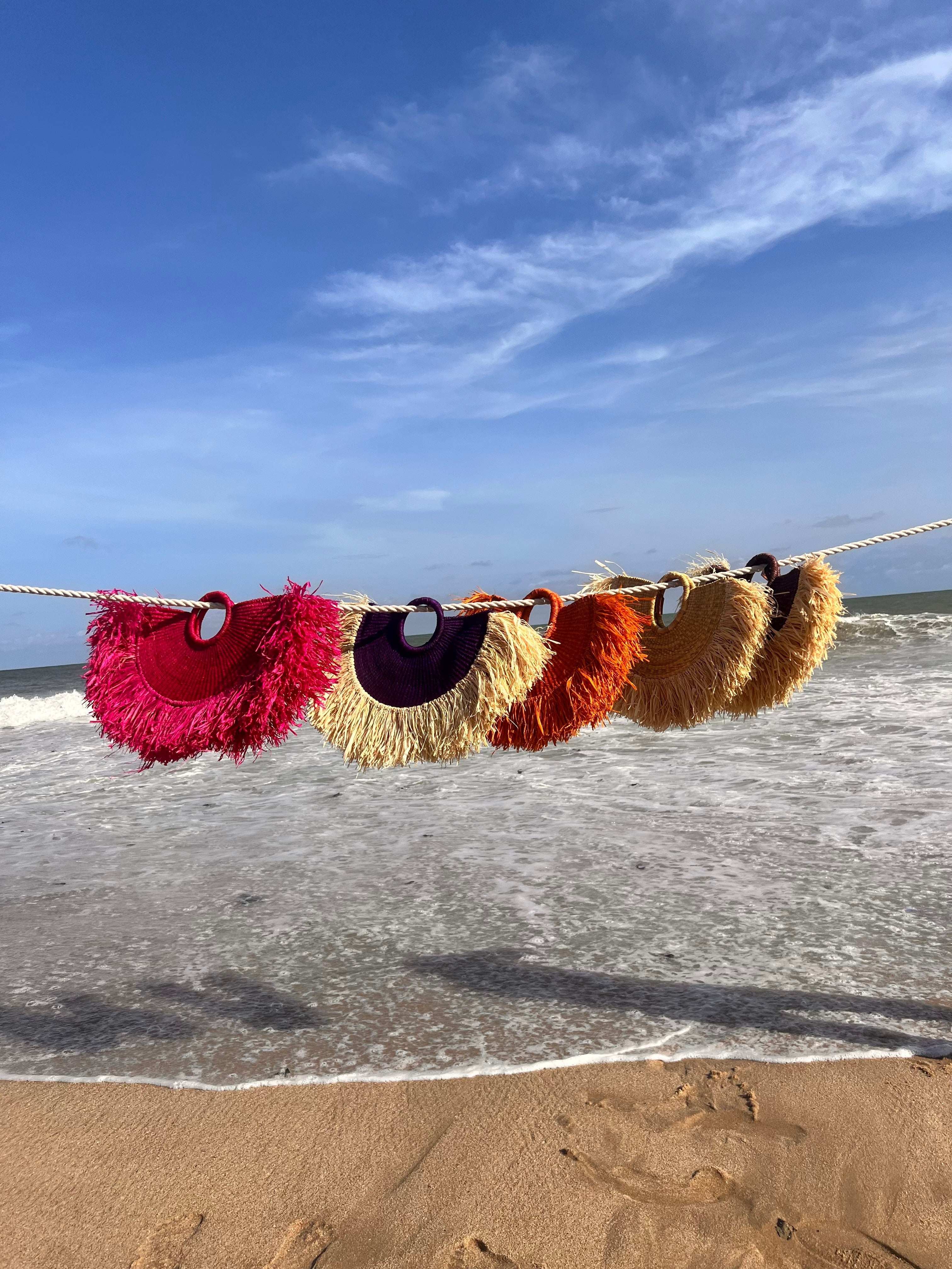 ZULU Hand Woven Beach Bag
