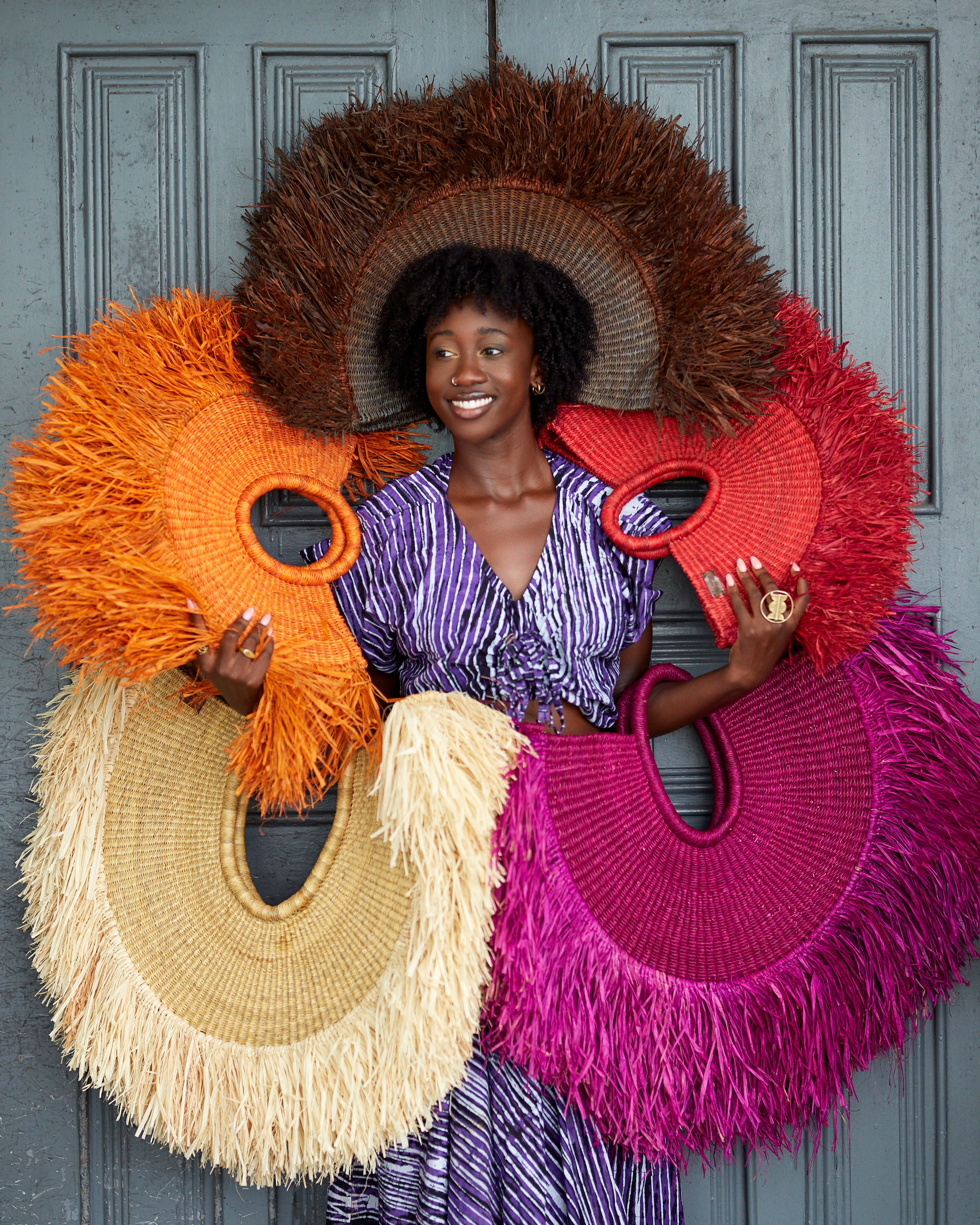 ZULU Hand Woven Beach Bag
