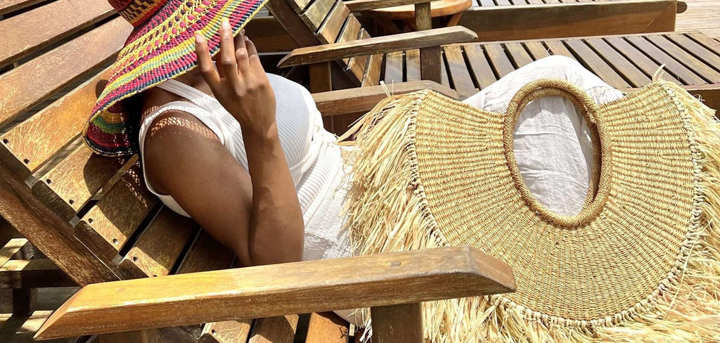 ZULU Hand Woven Beach Bag
